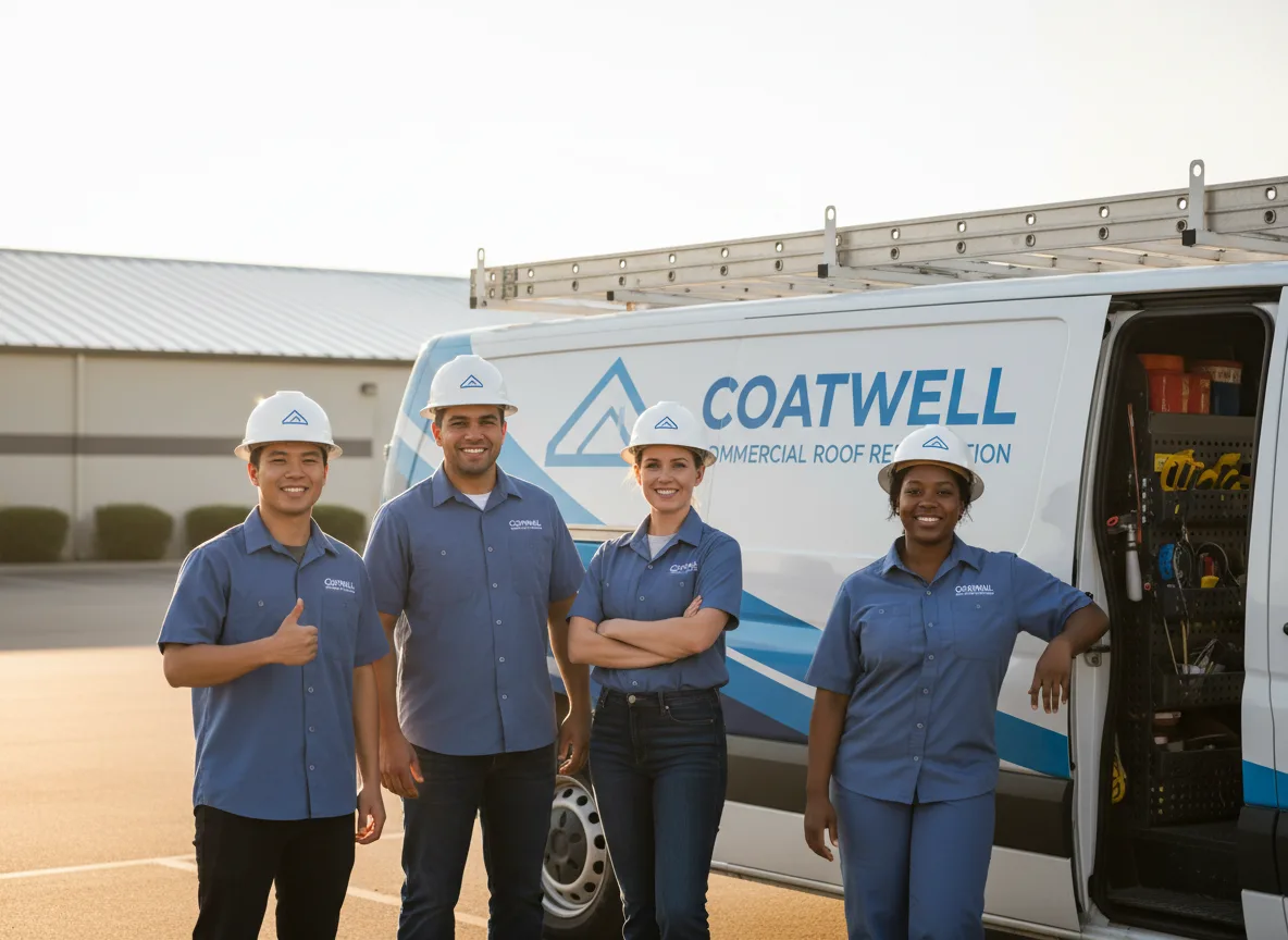Commercial roof coating company in Butler, WI